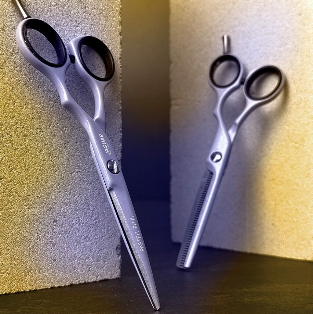 JAGUAR Pastell Plus Lavender Offset Scissor Set