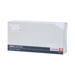 Head Gear Vinyl Powder Free Gloves Pack 100
