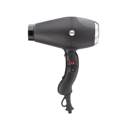 Gamma Piu Aria Dual Ionic Salon Hairdryer Black