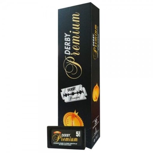 Derby Premium Razor Blades Pillar Pack