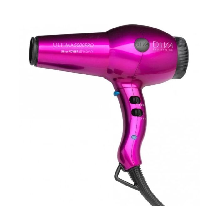 Diva Ultima 5000 Pro Hairdryer pink