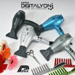 Parlux Digitalyon Air Ionizer Hair Dryer Glitter Grey