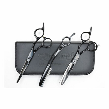 SAMURAI Classic Pro 6 Inch Black Scissors Set