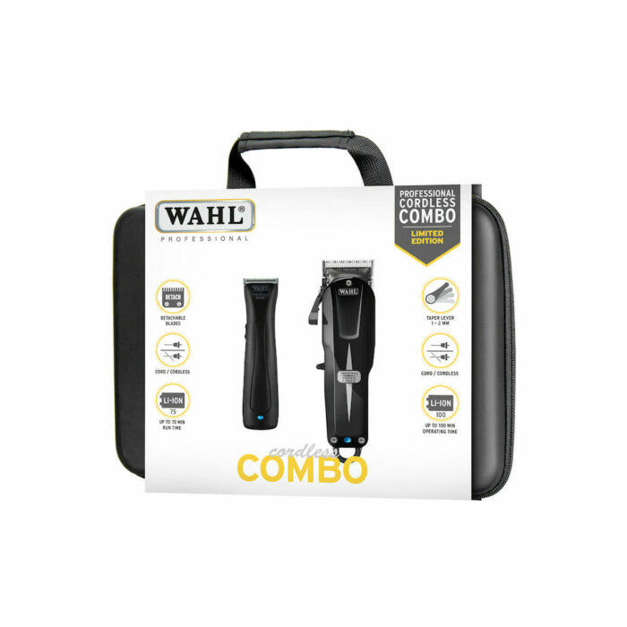 Wahl Cordless Super Taper Clipper and Beret Trimmer Combo Kit