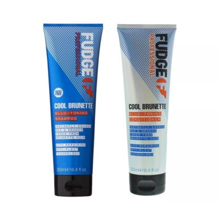 Fudge Cool Brunette Blue Toning shampoo and Conditioner 250ml