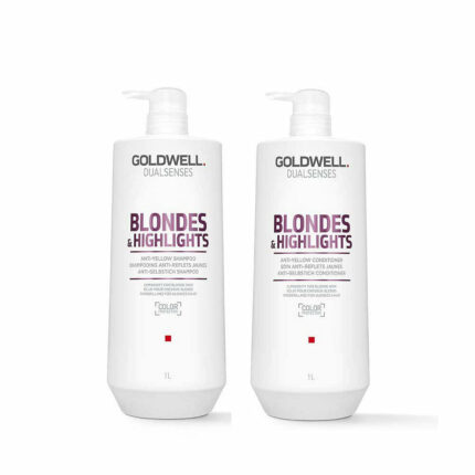 Goldwell Dualsenses Blondes & Highlights Shampoo & Conditioner 1000ML