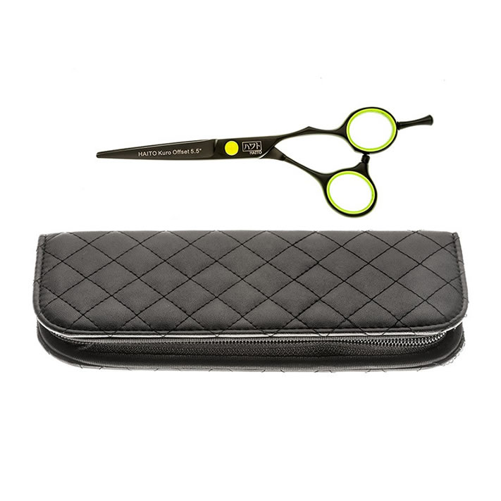 HAITO Kuro Offset 5.5 Inch Hairdressing Scissors