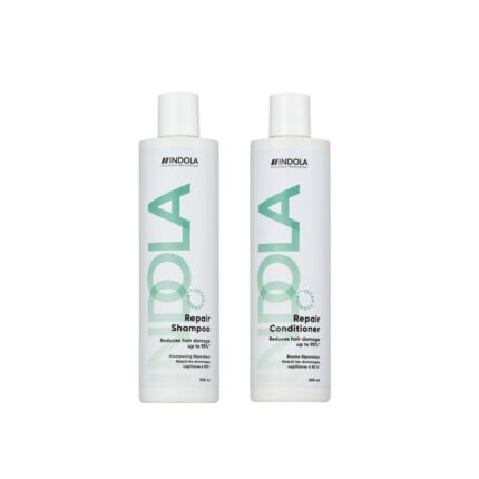 Indola Repair Shampoo And Conditioner 300ml Twin Pack