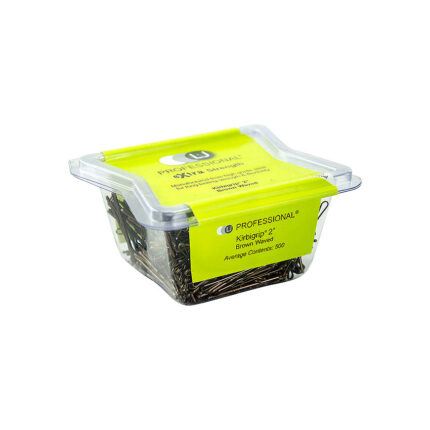 LJ Xtra Strength 2 Inch Wavy Kirby Grips Pack 500