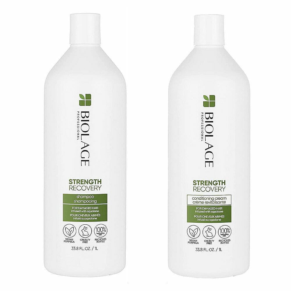 Matrix Biolage Strength Recovery Shampoo and Conditioner 1000ml Matrix Biolage Strength Recovery Shampoo and Conditioner 1000ml
