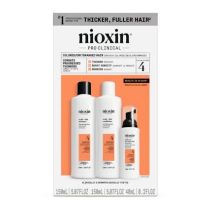 Nioxin System 4 Color Treated Starter Kit