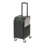 Sibel RollerCoaster Mobile Stool Case Titanium