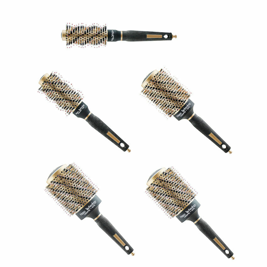 kodo rose gold 24 series full brush set Kodo Rose Gold Heat Retaining Brushes - Image 1