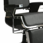 Ayala Dark Black Barbers Chair