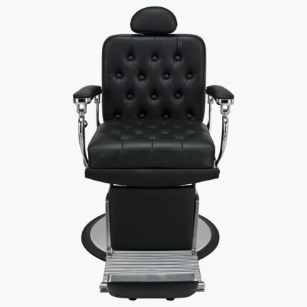 Ayala Gustav Black Barbers Chair
