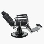 Ayala Gustav Black Barbers Chair