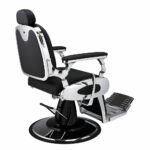 Ayala Lion Black Barbers Chair - Image 4