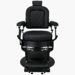 Ayala Louis Black Barbers Chair