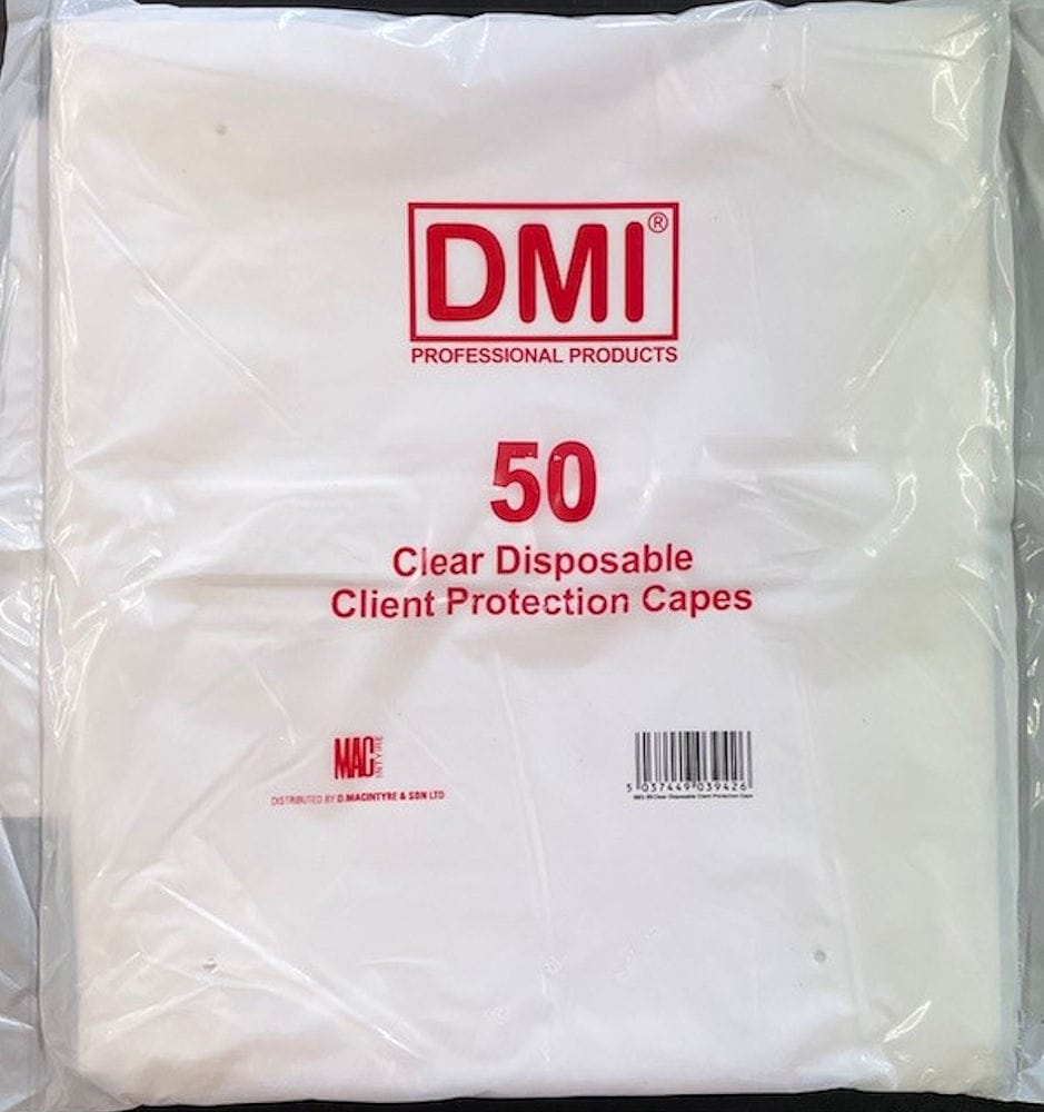 DMi Clear Disposable Capes DMi Clear Disposable Capes