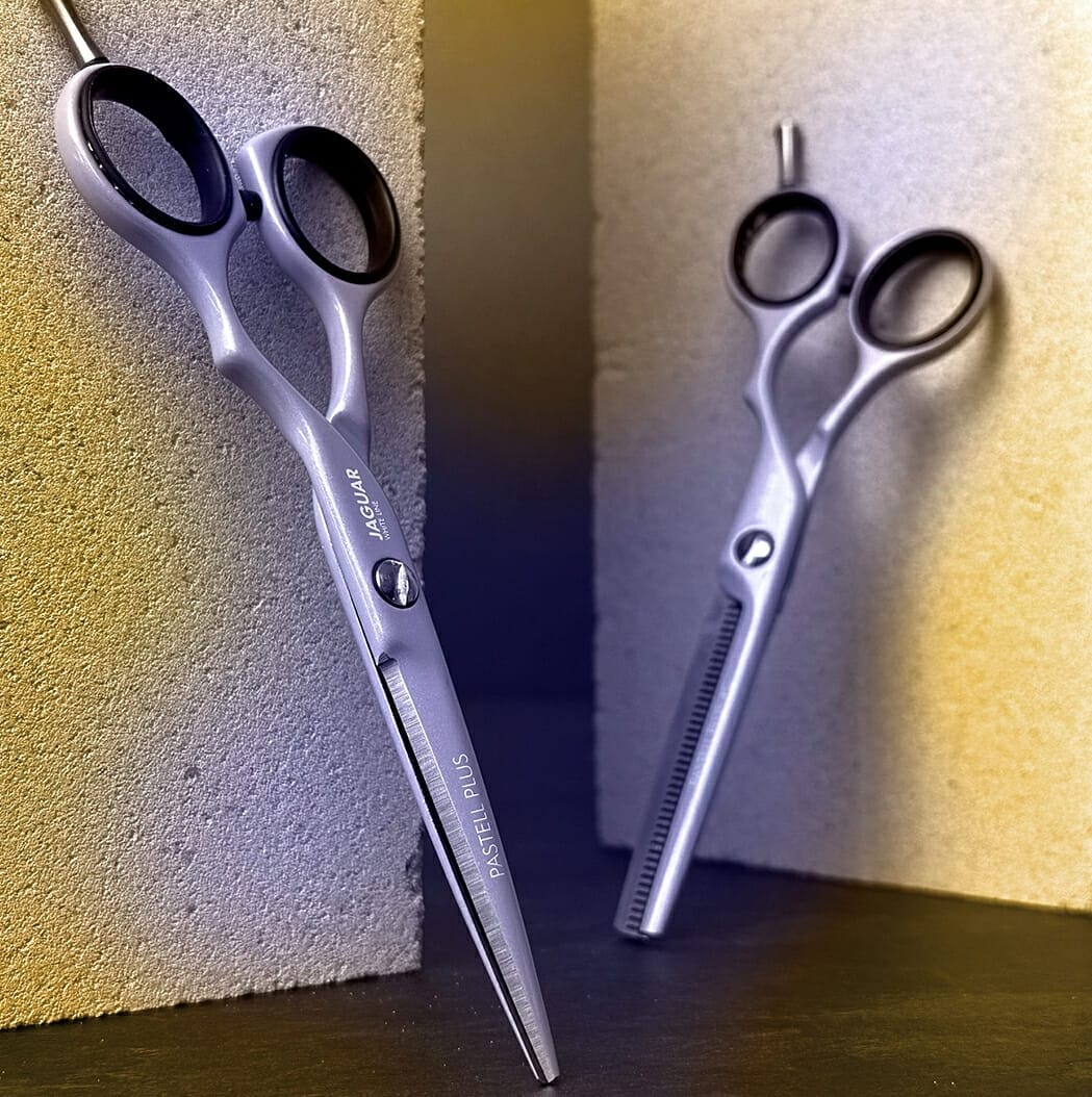 JAGUAR Pastell Plus Lavender Offset Scissor Set