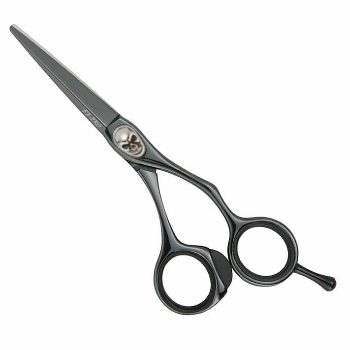 Joewell FX Pro Black Titanium Skull Hairdressing Scissor