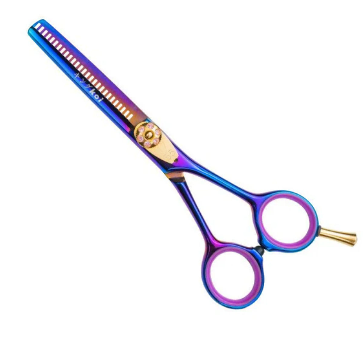KOI Diamond Titanium 5.5 Inch Thinning Scissors