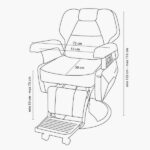 Limo Black Barber Chair