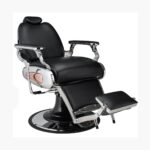 Mila Tiger Standard Black Barbers Chair