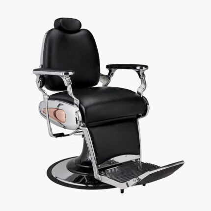 Ayala Tiger Standard Black Barbers Chair