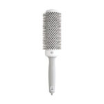Olivia Garden Expert Blowout Speed Hair Brush - White and Grey 45mm