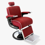 REM Voyager Barbers Chair In Coloured Upholstery