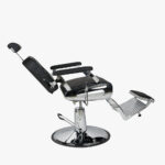 Salon Fit Empire Red Barbers Chair