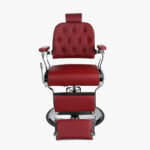 Salon Fit Empire Red Barbers Chair - Image 2