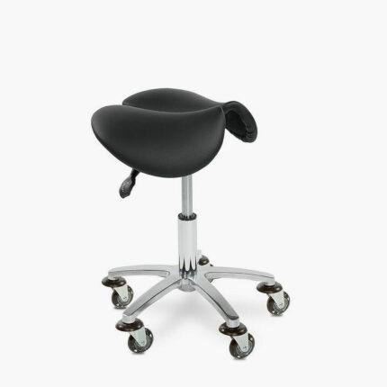 Sibel Black Multi Functional Saddle Stool