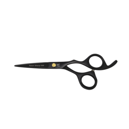 TRI Razor Sharp Black Hairdressing Scissors