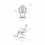 Takara Belmont Apollo 2 Icon Barbers Chair