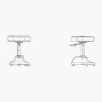 Takara Belmont Espoir Stool - Image 2