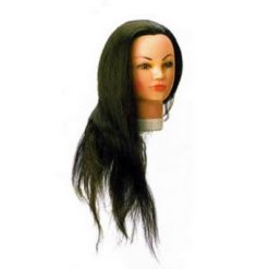 Nicky Long Hair Training Head with Clamp