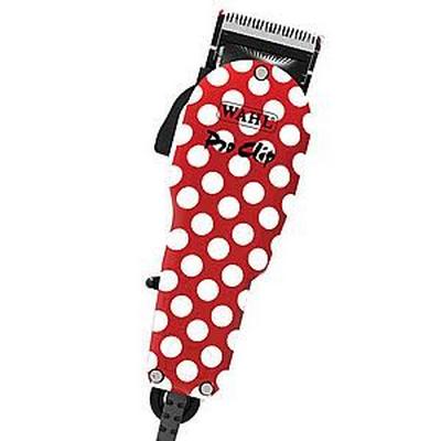 WAHL Pro Clip Red Polka Dot Clipper