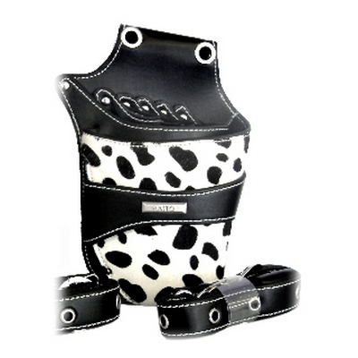Haito Leopard Print Scissor and Comb Holster