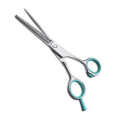 DMi Satin Aqua Lightweight 5.5 Inch Thinning Scissors