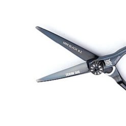 DESIGNDOO Mini Black Blunt 4.5 Inch Hairdressing Scissors