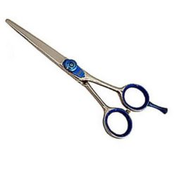 KOBE Blue Convex Straight Scissor